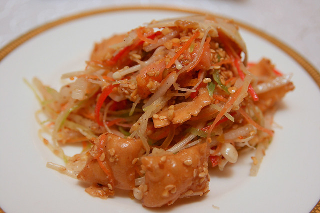 Prosperity Yu Sheng with Snow Pear, Abalone and Salmon