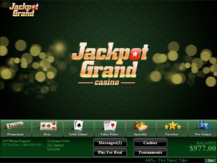 Jackpot Grand Casino Lobby