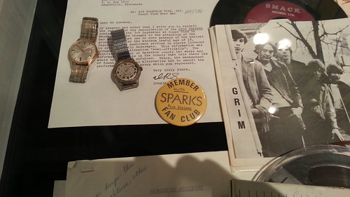 Sparks Fan Club button @ Rick’s Picks (Rick Nielsen/Cheap Trick exhibit)