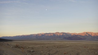 Moonrise Over Death Valley, Saturday Morning