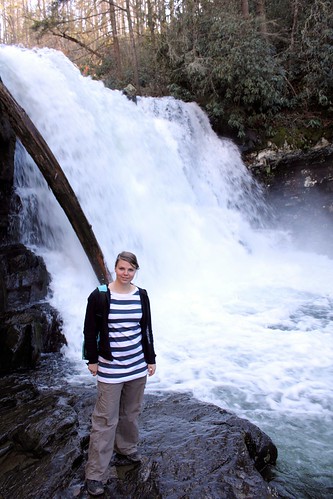 Jenni at Abrams Falls