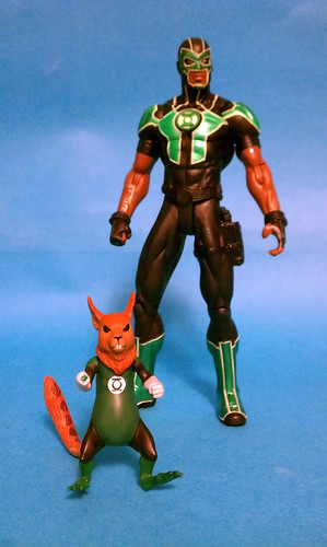 Green Lantern Simon Baz and B'dg