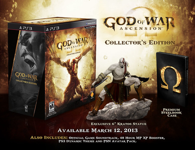 Edição de colecionador de God of War é revelada