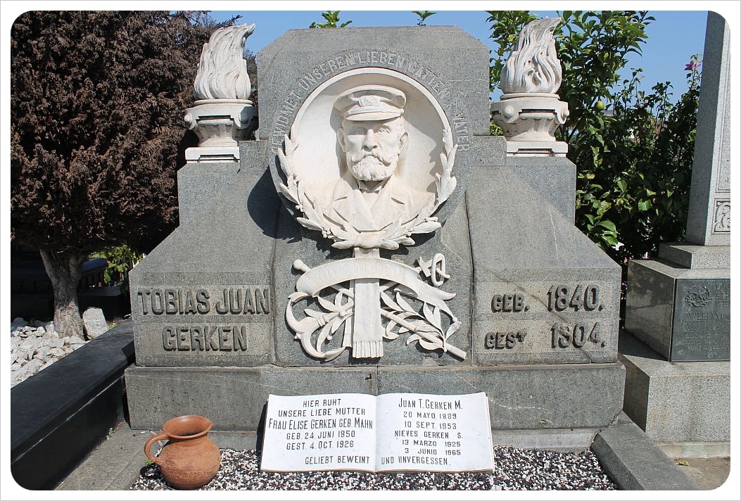 valparaiso cemetery german sailor