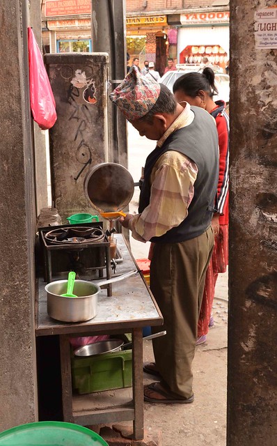 Street Vendor, Nepali Tea