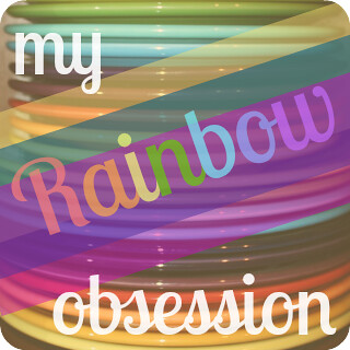 Rainbow Button - Photo Style