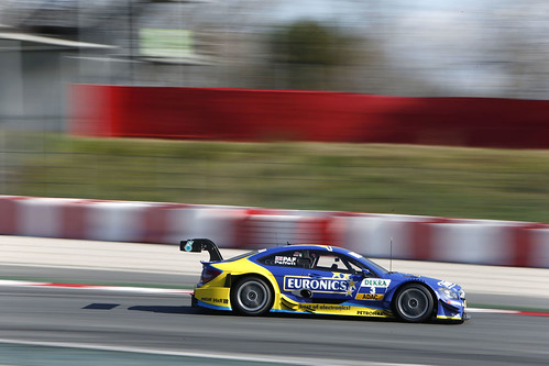 Gary Paffett Test DTM Circuit Catalunya 2013