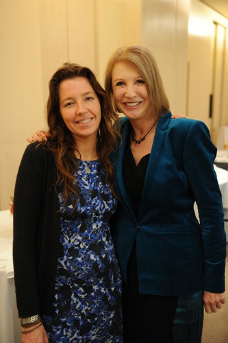 Jean Godfrey June and Jane Iredale at Lucky Bloggers Luncheon Dec 2012 PRO shot 03