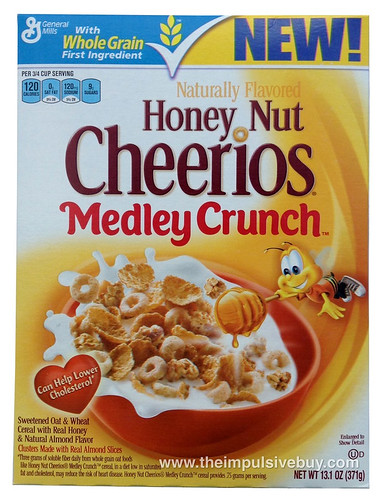 REVIEW: General Mills Honey Nut Cheerios Medley Crunch - The Impulsive Buy