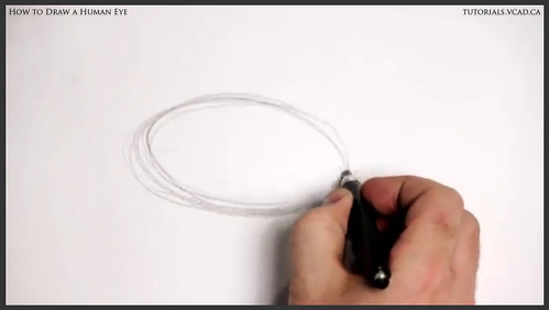 learn how to draw a human eye 001