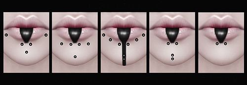 "Decay" Piercing & Lip Tattoo Collection