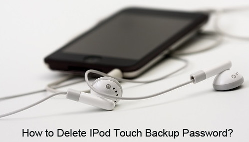 remove backup password to iPod