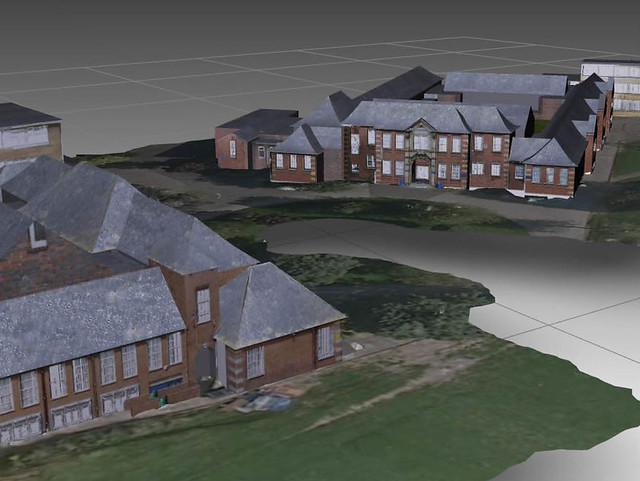 3D CAd model of Holly Lodge site