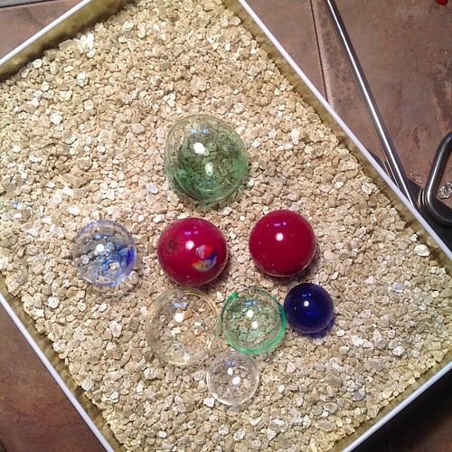 Hand Blown Hollow Glass Beads