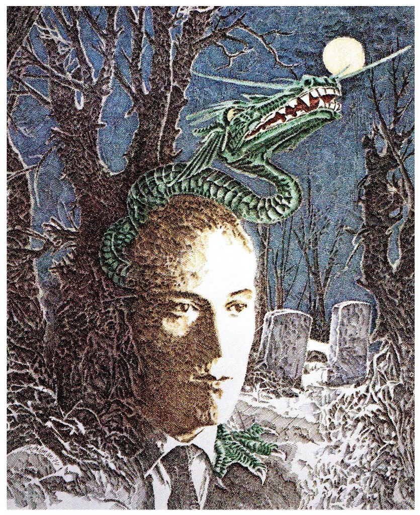 Murray Tinkelman - H.P Lovecraft Illustration 1