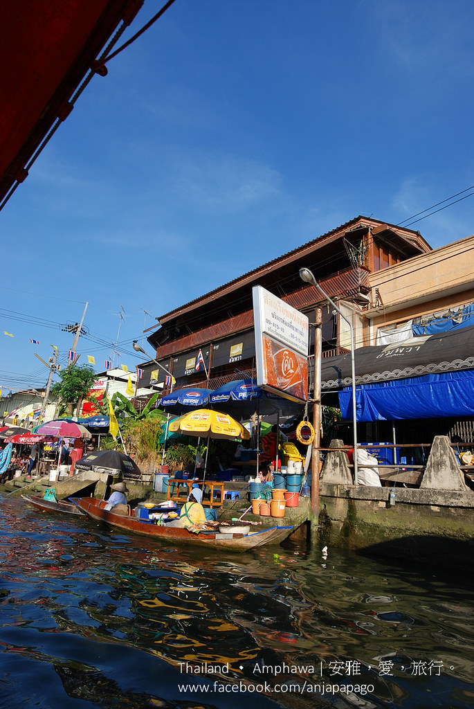 安帕瓦水上市场 Amphawa Floating Market