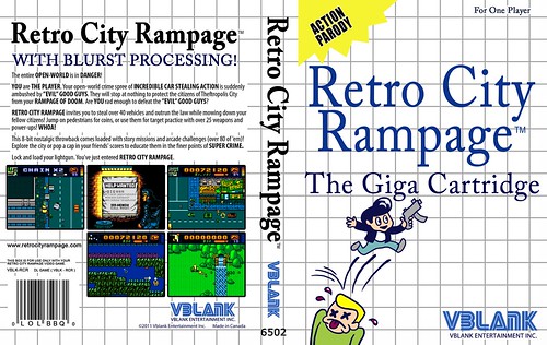 Retro City Rampage - SMS Box Insert