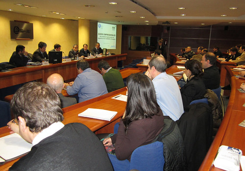 Presentación del Máster en Operaciones Internacionales en la Cámara de Comercio de Bilbao.