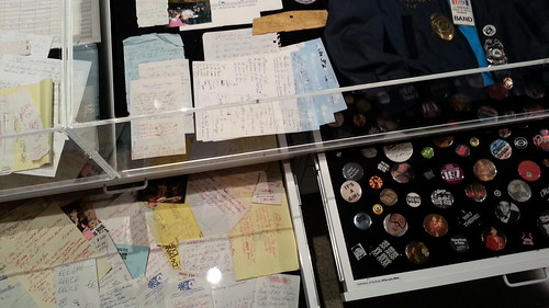 Display case drawers @ Rick’s Picks (Rick Nielsen/Cheap Trick exhibit)