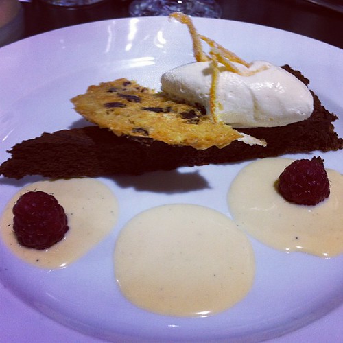 My #dessert at #lunch at Fallon & Byrne popup restaurant at #catex13 #catex