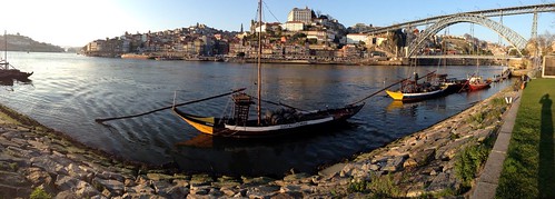 Porto, ribeira, Douro. Panorama.