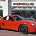 2007 Porsche Cayman 5spd Guards Red Black in Beverly Hills @porscheconnection 706