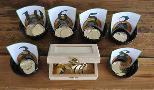 Pots of Gold cups and counters