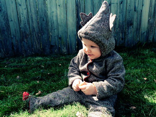 Baby Julian, In A Toddler Travelling Suit