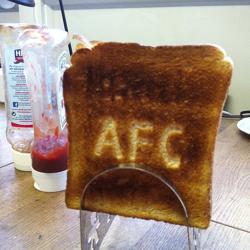Arsenal toast