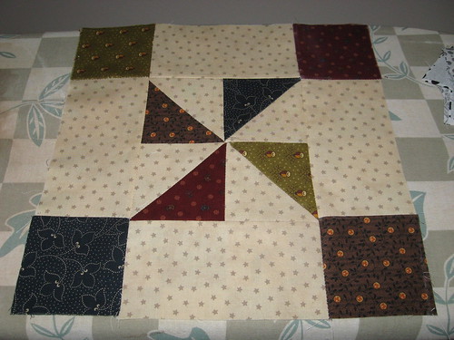 Now and Then QUilt block 1