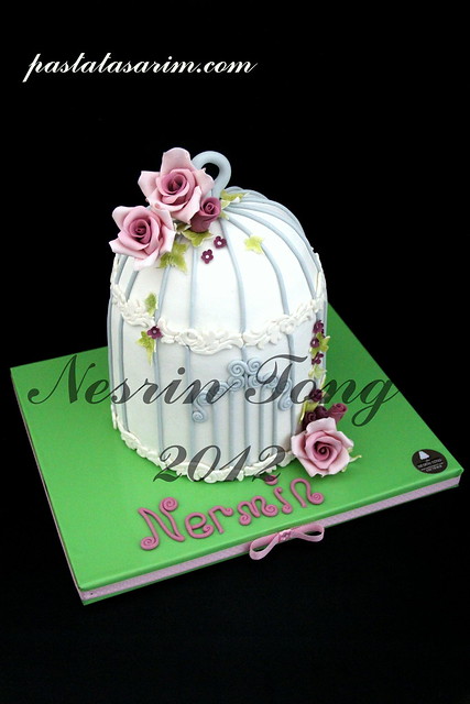 birdcase cake