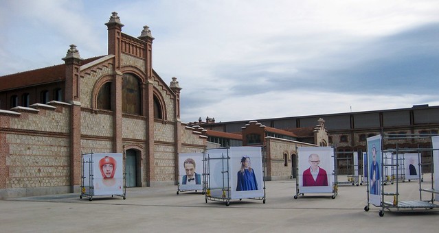 Retratos de Jorge Fuembuena (Plaza Matadero Madrid)
