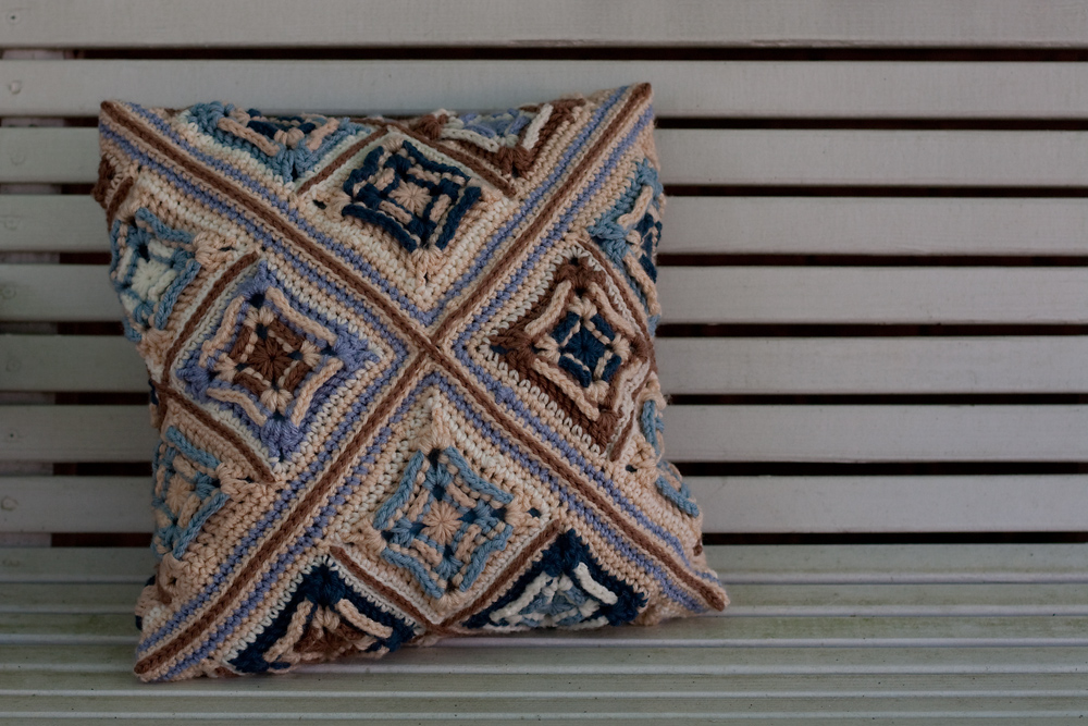 Crocheted Pillow Cover