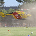 The Westpac Helicopter arrives