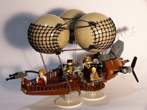 'Maiden's Delight' airship by Dodge...