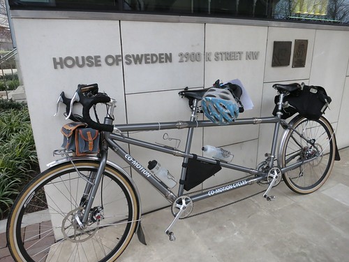 Our Co-Motion Tandem thinks about going to Sweden someday