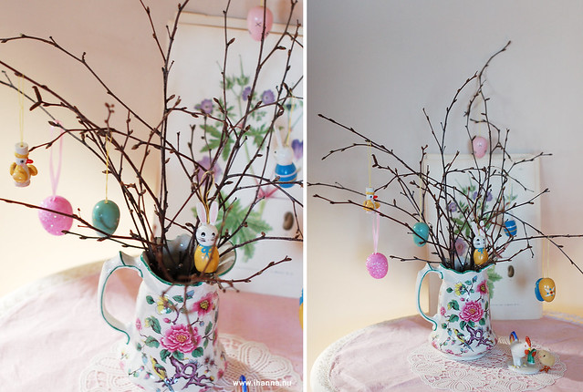 Little Easter Tree with Eggs