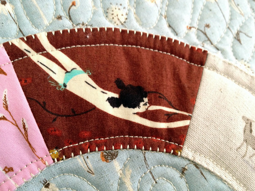 Heather Ross mini quilt
