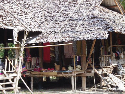 Kayan people village