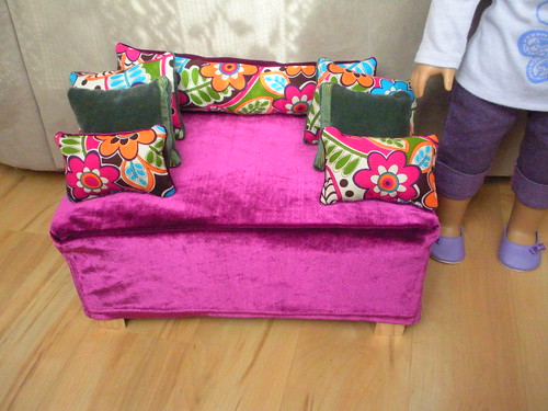 american girl doll couch