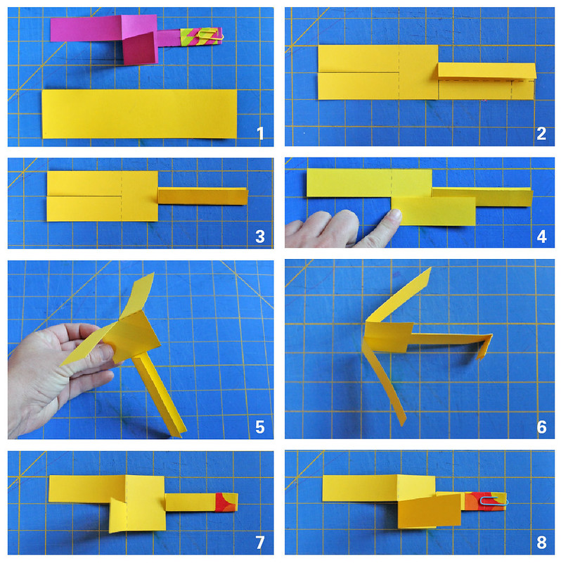 Learn how to make a paper helicopter with this step-by-step tutorial.