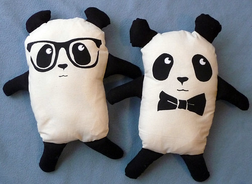 Homemade Plush Panda