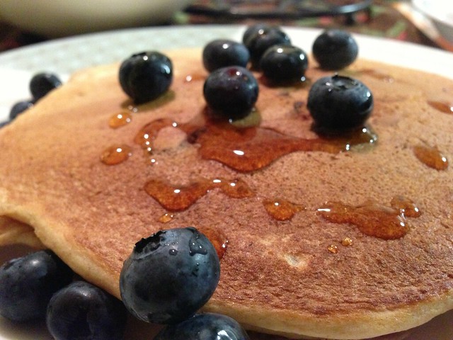 National Blueberry Pancake Day!