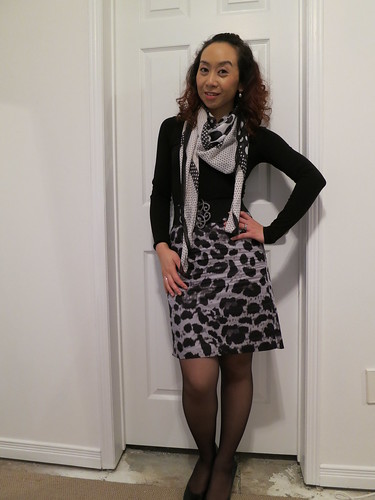 Pattern Mixing Black and White - Toronto Beauty Reviews