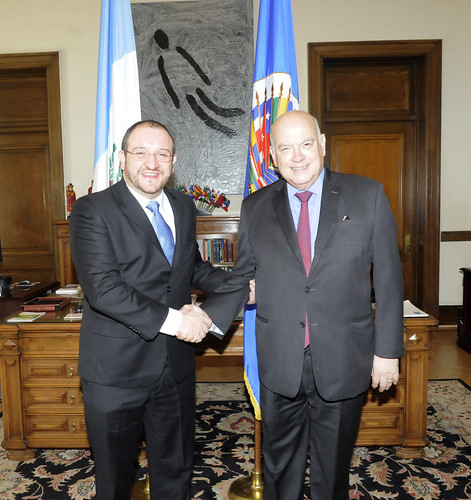 Secretario General de la OEA se reúne con Canciller de Guatemala