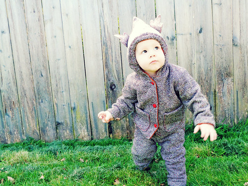 Baby Julian, In A Toddler Travelling Suit