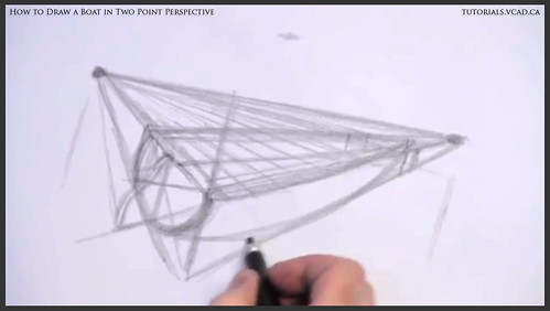 learn how to draw a boat in two point perspective 006