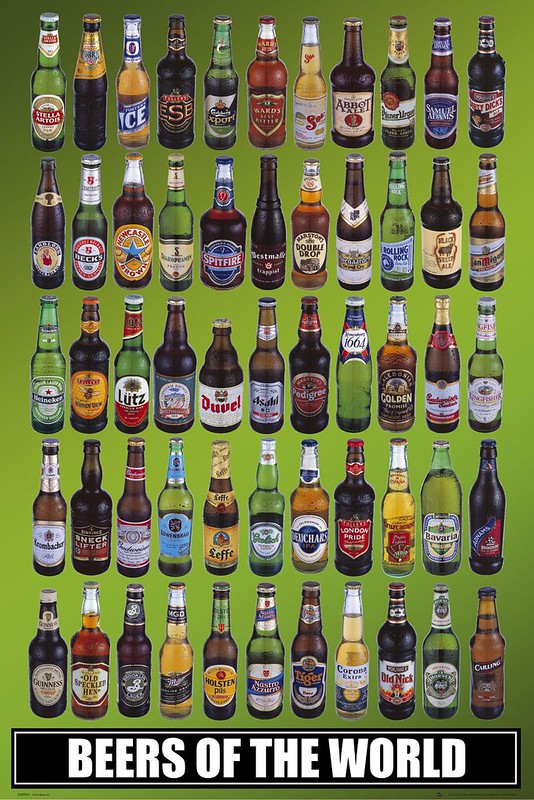 beers-of-the-world-bottles-poster