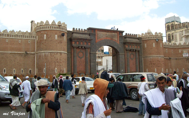 Bab al-yaman, la puerta de Yemen, Sanaa