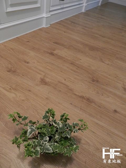耐磨地板 Quickstep 木地板 淺色白橡木 (1)